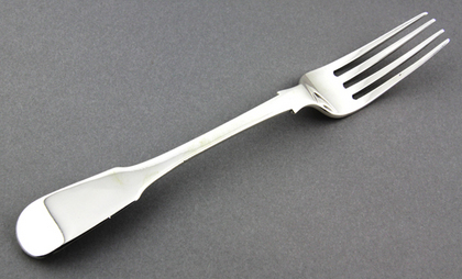 Chinese Export Silver Tablefork - Yatshing